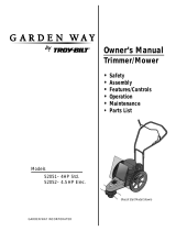 Troy-Bilt Garden Way 52051 User manual
