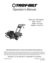 Troy-Bilt E666M User manual