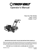 Troy-Bilt E666M User manual