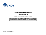 TROY Group 50-70407-002A User manual