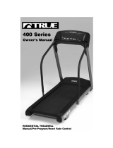True Fitness 400 User manual