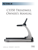 True Fitness CS550 User manual
