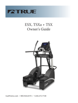 True Fitness TSXa User manual
