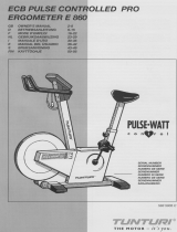 Tunturi E 860 User manual