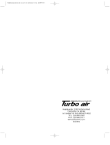 Turbo Air TGM-35R User manual