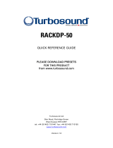 Turbosound RACKDP-50 User manual