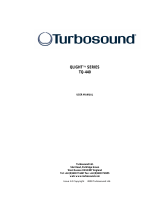 Turbosound TQ-440 User manual