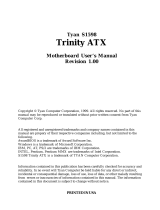Tyan Trinity ATX Motherboard Tyan S1598 User manual