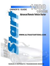 Ultra Start 1500 User manual