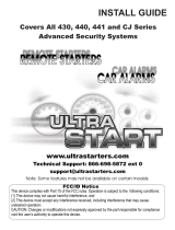 Ultra Start CJ Series User manual