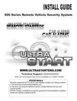 Ultra Start 600 SERIES User manual