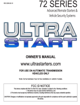 Ultra Start 72 Series User manual