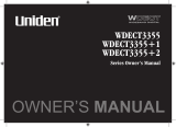 Uniden WDECT3355 User manual