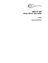 Velocity Micro SEAL-IT 100 User manual
