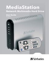 Verbatim MediaStation Network Multimedia Hard Drive User manual