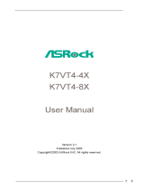 Verbatim K7VT4-8X User manual