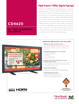 ViewSonic CD4620 User manual