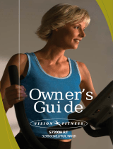 Vision Fitness S7200HRT User manual