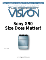 Sony G90 User manual