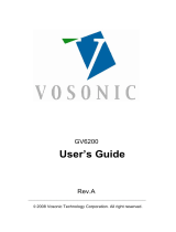 Vosonic GV6200 User manual