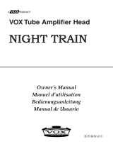 Vox NIGHT TRAIN User manual