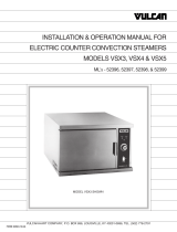 Vulcan-Hart COUNTER CONVECTION STEAMERS VSX5 User manual