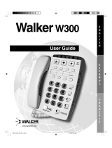 Walker W300 User manual