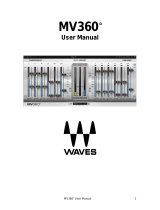 Waves MV360 User manual