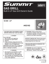 Weber S--440-LP User manual