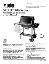 Weber 700 Series User manual