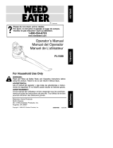 Weed Eater 530087060 User manual