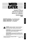 Weed Eater SB30 User manual