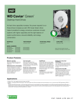 Western Digital WD7500AARX User manual