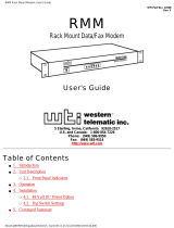 WTI RMM-144 User manual