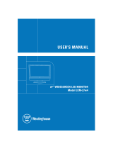 Westinghouse LCM-27w4 User manual