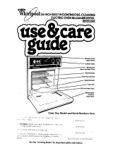 Whirlpool Oven User manual