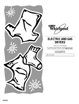 Kenmore Whirpool Electric and gas dryers User manual