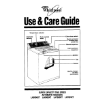 Whirlpool LA6800XT User manual
