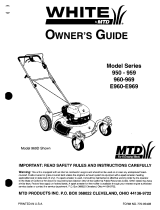 White 960-969 User manual