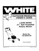 White 129-826R190 User manual