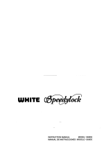 White 1300DE User manual
