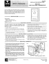 White Rodgers 1E30-373 User manual