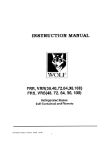 Wolf FRR 36 User manual