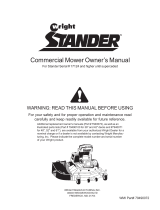 Wright Manufacturing Mower User manual