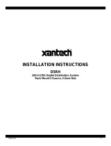 Xantech D5RH User manual
