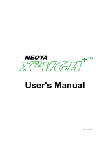 X2 X2VGA+TM User manual