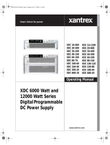 Xantrex Technology XDC 80-75 User manual