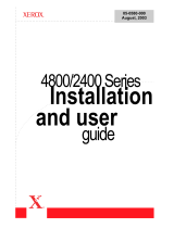 Xerox 2400 User manual