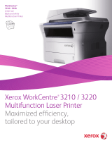 Xerox 3220 User manual