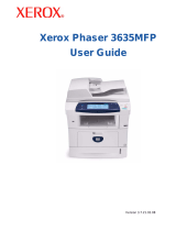 Xerox 3635MFP/S User manual
